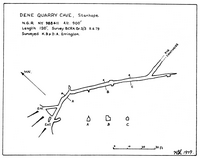 MSG J10 Dene Quarry Cave - Stanhope